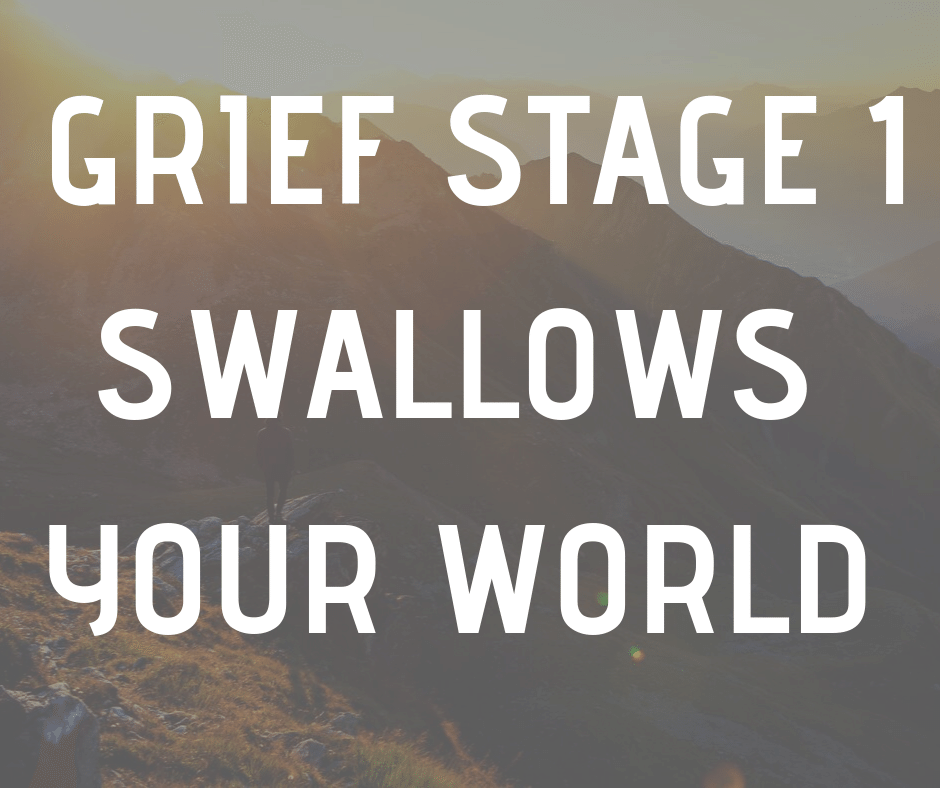 Grief stage one
